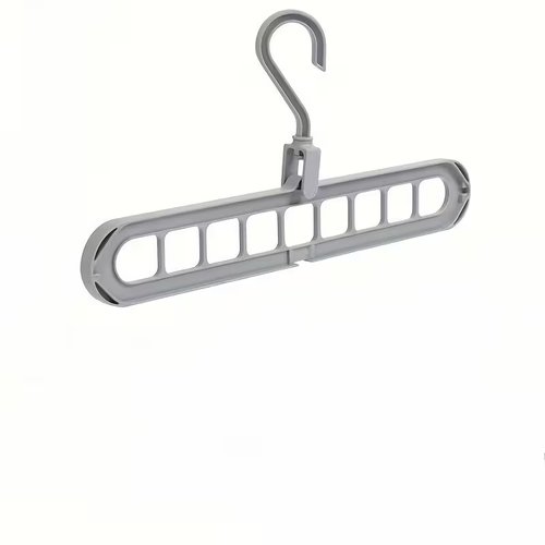 10pcs Heavy-Duty Foldable Plastic Hangers