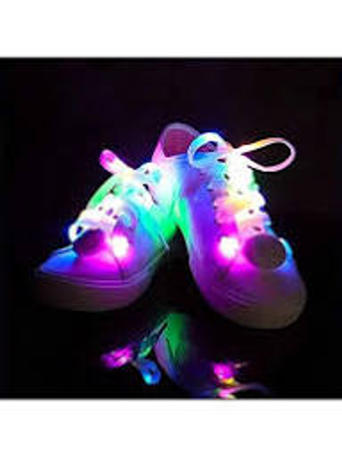 Multicolor Glow Laces