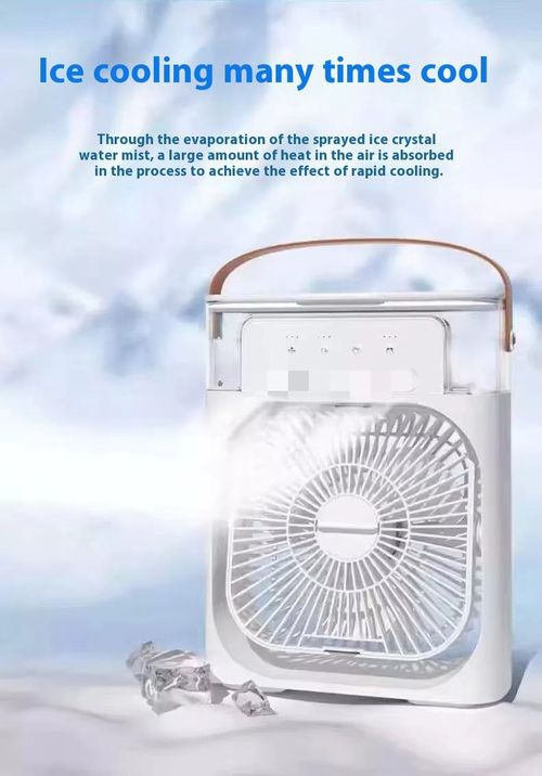 ❄️All - in - One Magic Desk Buddy! 3 - in - 1 Spray Fan, Humidifier & Cooler, Beat the Heat Anytime! 🌬️💦