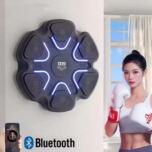 Smart music boxing machine wall target home boxing training equipment adult children electronic dynamic reaction target wall hanging