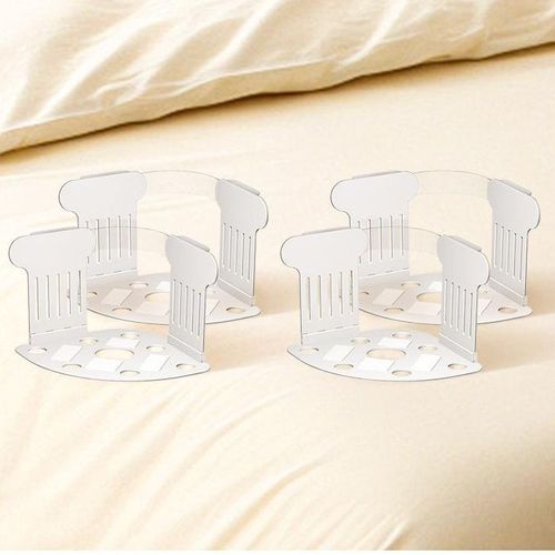 Say goodbye to shifting! Invisible bed sheet fixer, safe without needles, multifunctional and powerful clip, protecting bed covers and bed sheets.