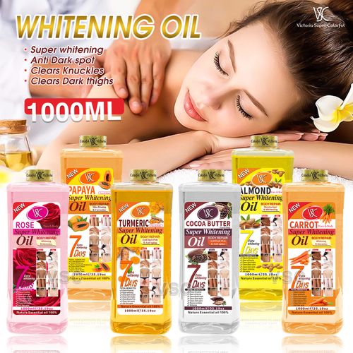 1000ml Luxury Large Bottle! Nourishing and Brightening Essential Oil Massage Oil, The Secret to Silky and Glowing Skin All Over the Body