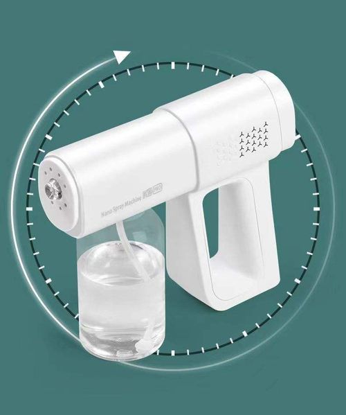 Portable black technology for personal protection! Portable alcohol spray gun, one-click to activate the invisible protective shield 🔒
