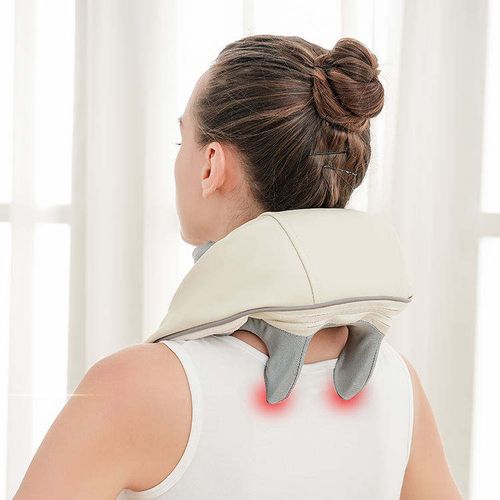 🌟Unwind Your Neck! CloudSoft Massager - Instant Relief, Portable Bliss for Tired Muscles 💆‍♂️🌬️