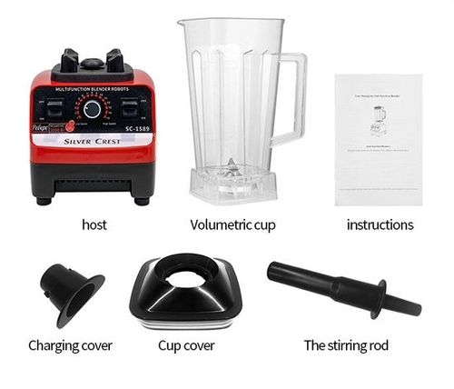 Best-Selling 15-Speed 2L Countertop Blender | High-Speed & Easy-to-Use for Grinding, Smoothie, Juicing