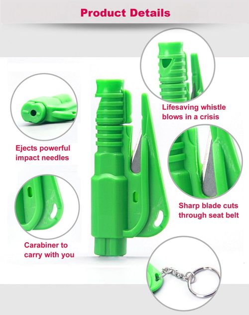 Car Window Breaker Tool, Seatbelt Cutter