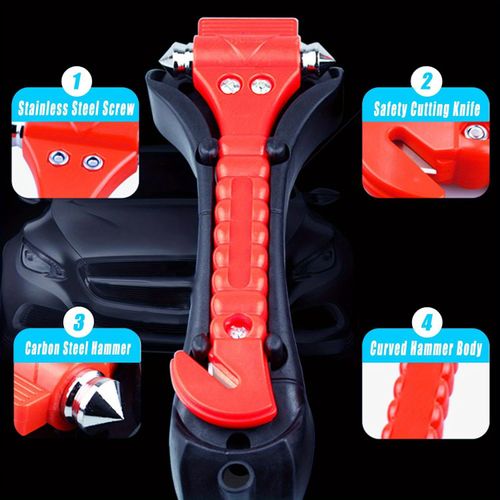 Car Glass Breaker Safety Hammer