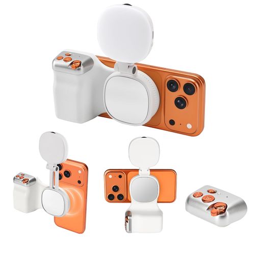 Magnetic Phone Camera Grip, Selfie Handle Snap for iPhone Magsafe Android