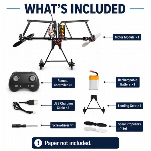 RC Paper Airplane Kit