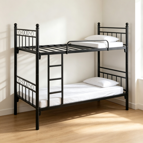 Metal Bunk Bed Twin Over Twin