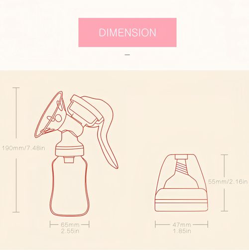Manual Breast Pump for Breastfeeding