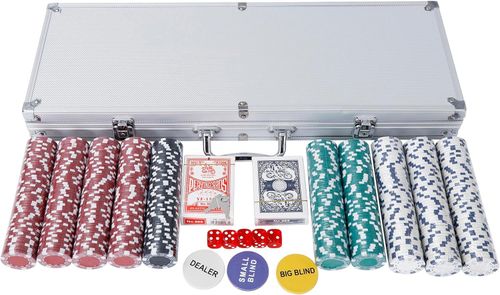 500PCS Poker Chip Set