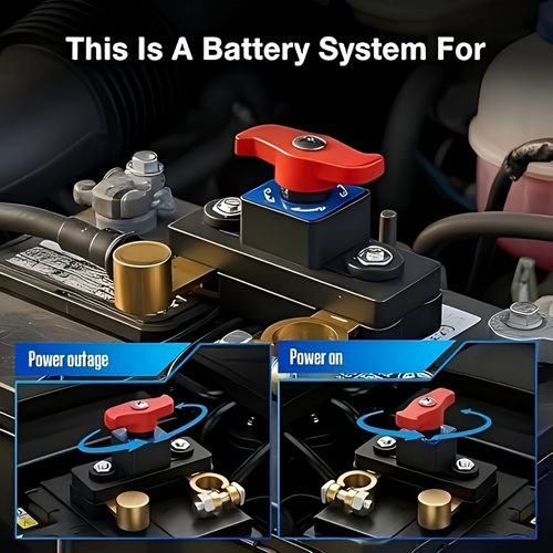 Car Battery Power Cut-Off Switch Breaker