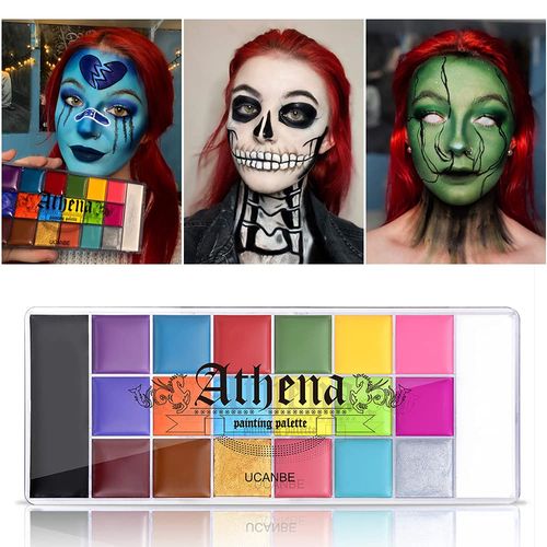 Face Body Paint Oil Palette