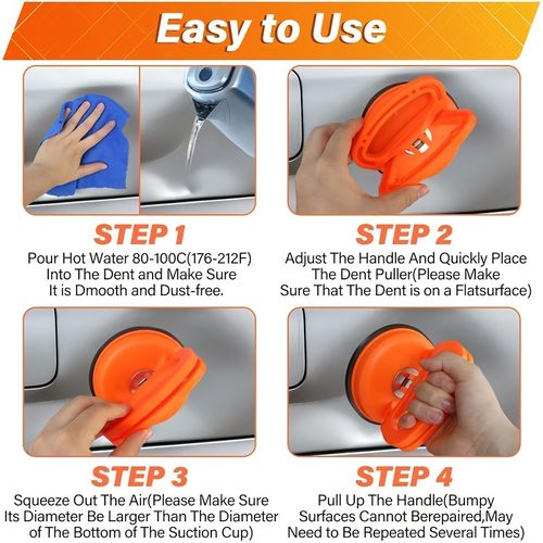 3 Pack Car Dent Puller