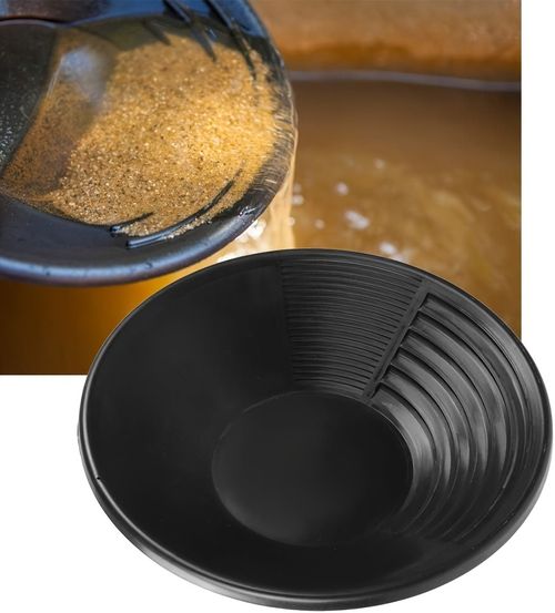 Golden Panning Pan