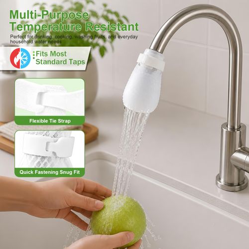 100 PCS Faucet Filter Cotton Bag