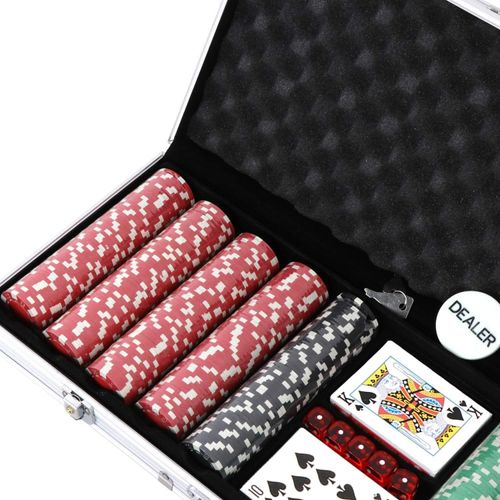 500PCS Poker Chip Set