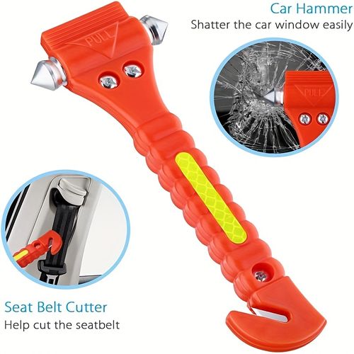 Car Glass Breaker Safety Hammer
