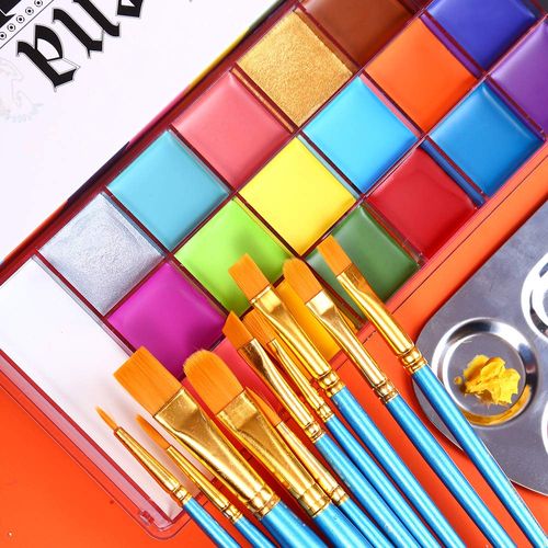 Face Body Paint Oil Palette