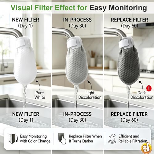 100 PCS Faucet Filter Cotton Bag