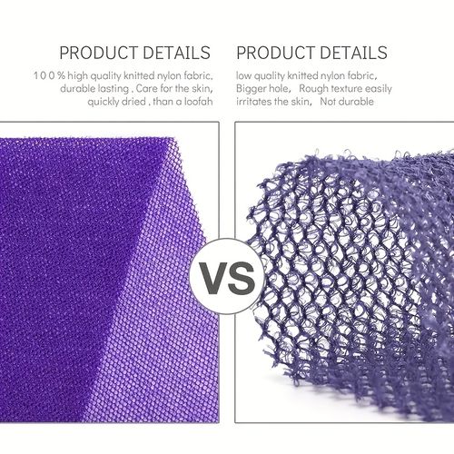 3pcs African Exfoliating Net Body Scrubber