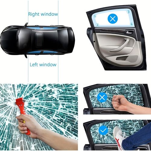 Car Glass Breaker Safety Hammer