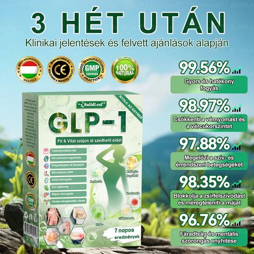 BuildLeaf®🚚 GLP-1 8-in-1 Healthy Vitality Oral Liquid is taken once a day and can be effective in 7 days. It is suitable for obesity, cardiovascular health, diabetes, sleep apnea, digestive system health, joint problems, etc.