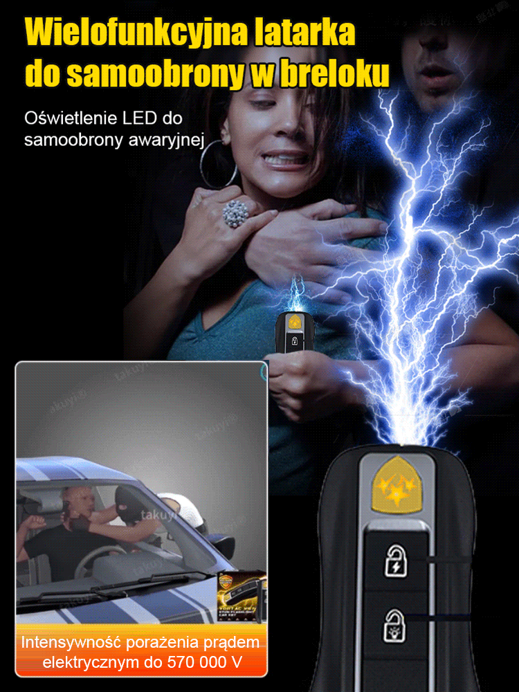 Best-selling multi-functional self-defense keychain