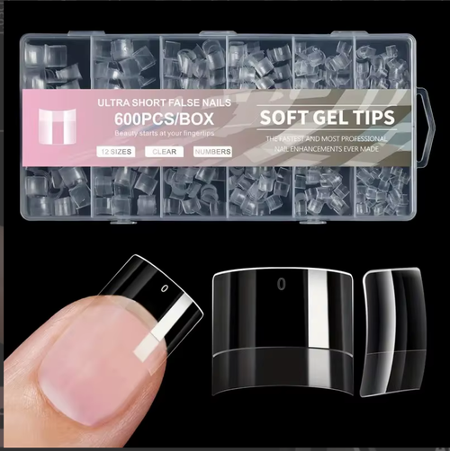 No engraving or frosting on artificial finger pieces