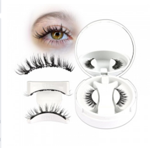 Magnetic Eyelashes Manga Lashes Spiky Lash Magnetic Lashes with Applicator Natural Look Reusable No Glue Easy to Apply & Remove Soft False Eyelashes Lash Wispy (Chic)