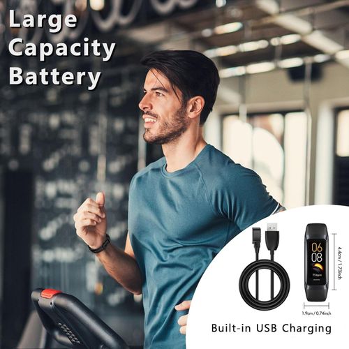 🔥Fitness Tracker with Heart Rate&Blood Oxygen&Sleep Monitor, 20+ Sports Modes Smart Watches, Activity & Step Tracker Smart Watch for Android&iOS Phones (Black)