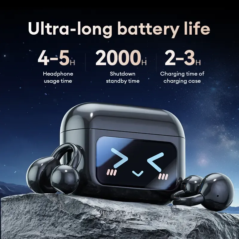 Clip-On Ear Headphones