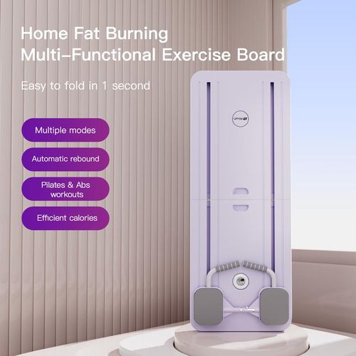 🔥Multi-functional Ab Exercise Board, Home Pilates Reformer, Ab Workout Equipment for Core Strength Training Foldable for Home Gym Fitness