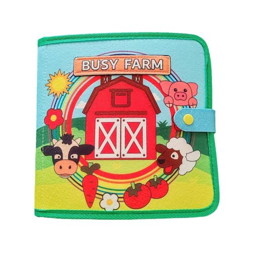 🔥Busy Board, Felt Quiet Toy Activity Board, Montessori Toys for Boys & Girls