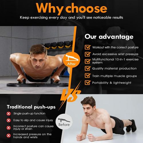 Push Up Board Fitness