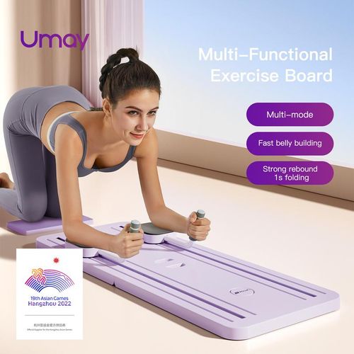 🔥Multi-functional Ab Exercise Board, Home Pilates Reformer, Ab Workout Equipment for Core Strength Training Foldable for Home Gym Fitness
