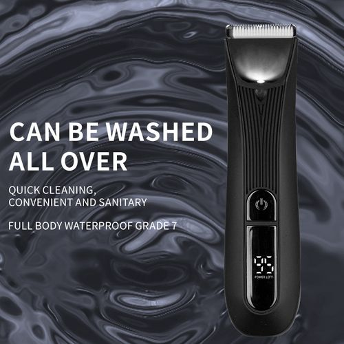 Electric Body Hair Trimmer, Cordless Groin Hair Trimmer for Men, Waterproof Electric Shaver, Men's Hair Removal Tool, Great for Men's Daily Use, Christmas Gift, Winter Gift Set, Winter Gift, Electric Hair Trimmer