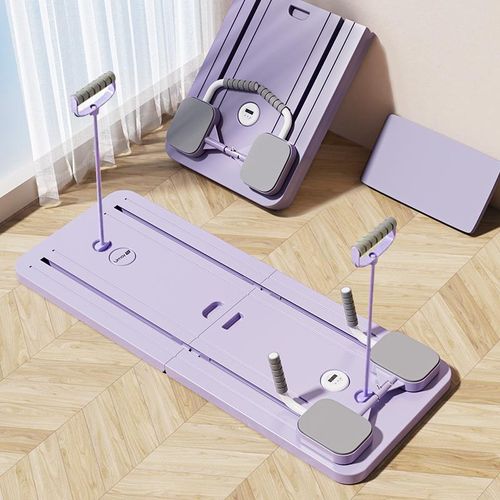 🔥Multi-functional Ab Exercise Board, Home Pilates Reformer, Ab Workout Equipment for Core Strength Training Foldable for Home Gym Fitness