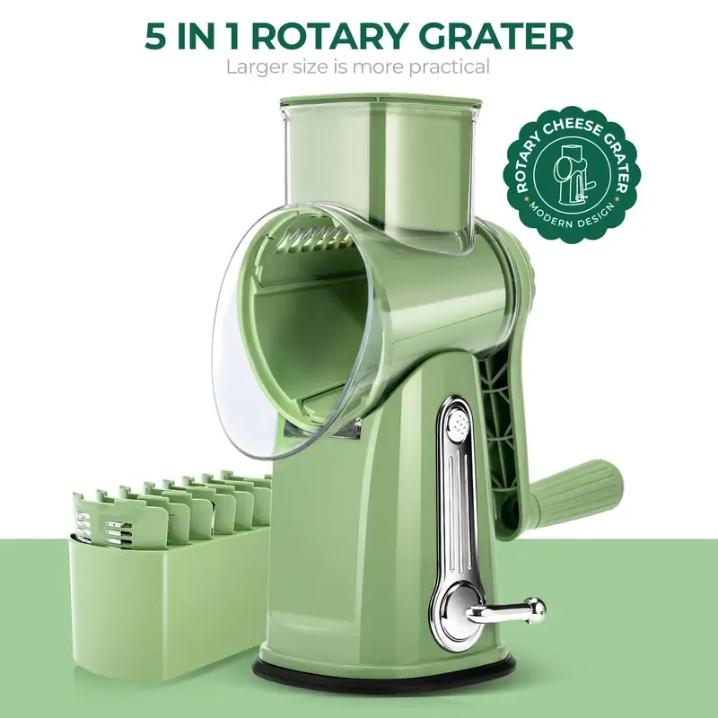 Rotary Potato Grater with Handle