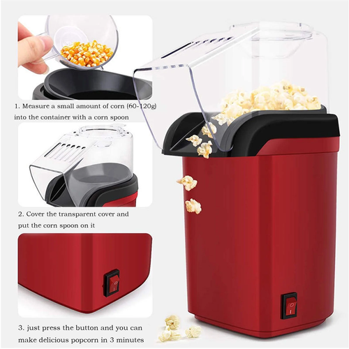 Hot Air Oil-Free Popcorn Maker