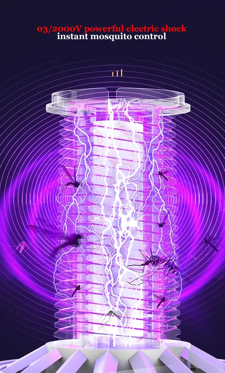 Mosquito killer lamp