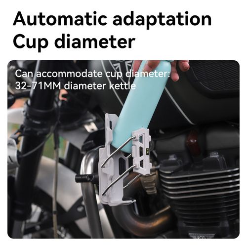 Motorcycle cup holder