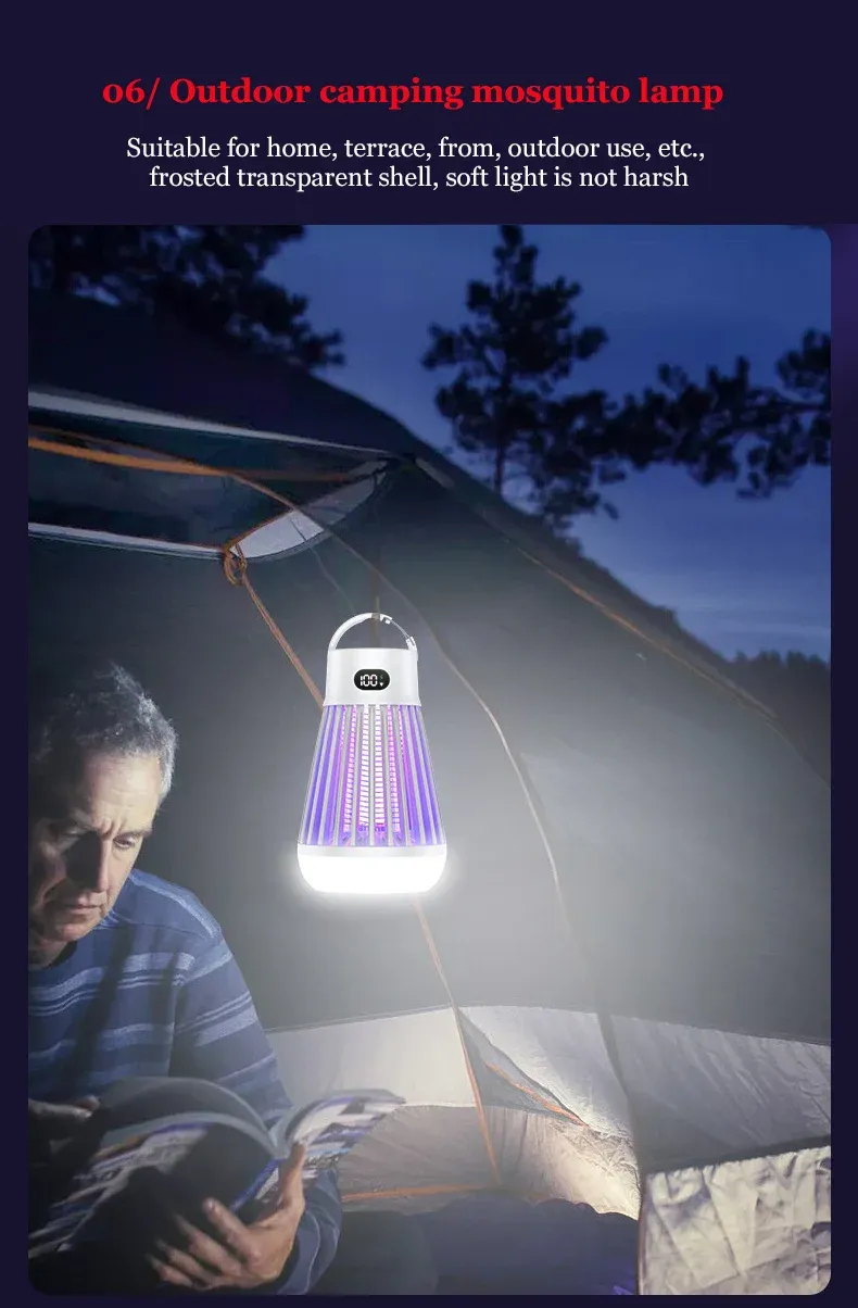 Mosquito killer lamp