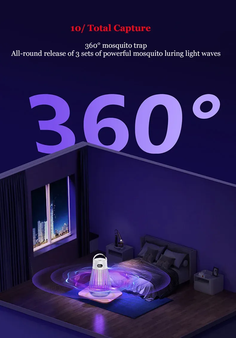 Mosquito killer lamp