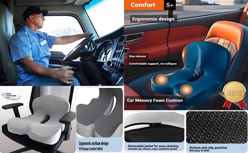 Car & Office Chair Cushion