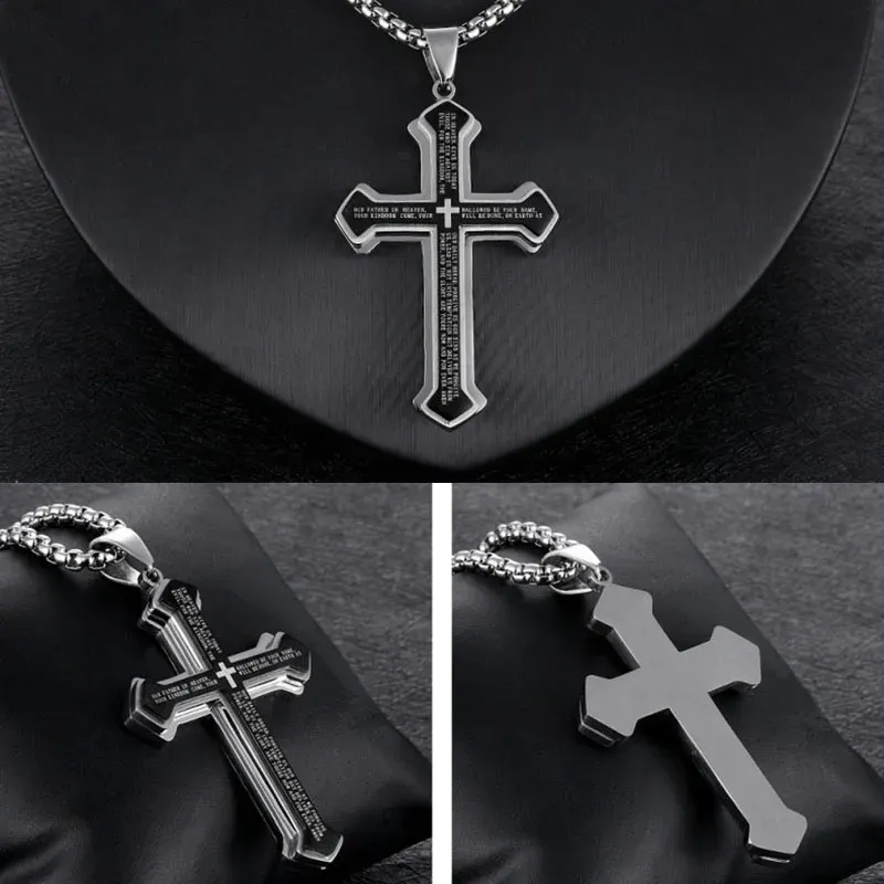 Fashion High-grade Cross Necklace for Men