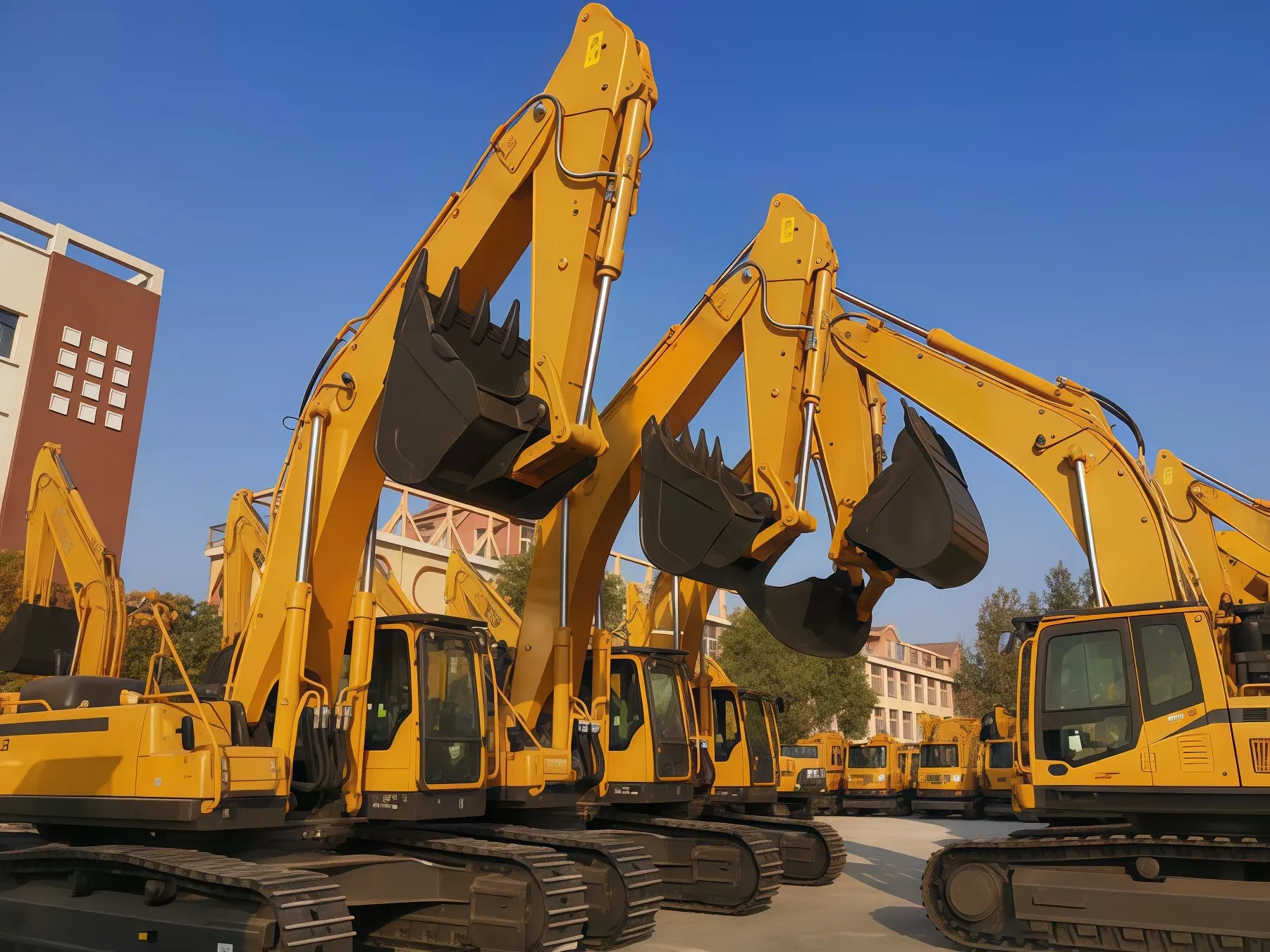 Kids Excavator Toy