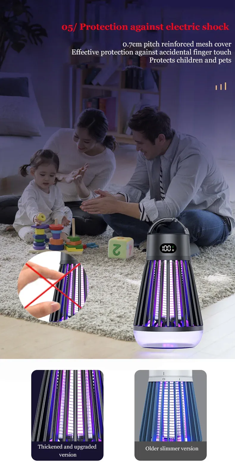 Mosquito killer lamp