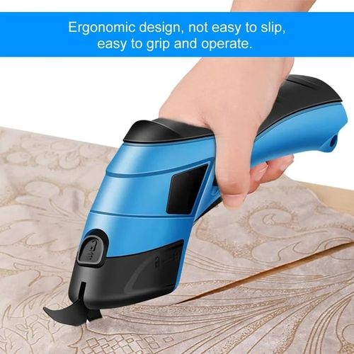 Heavy Duty Professional Shears Cutting Tool Automatic Cordless Electric Scissors Fabric Cutter